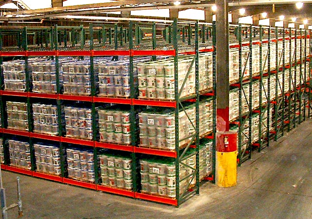 Pallet Flow Rack — illustrative warehouse storage system